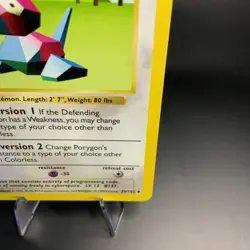 Porygon 039/102 Base Set (Shadowless) NM-LP Vintage Pokemon Card TCG WOTC 1999 - Image 4