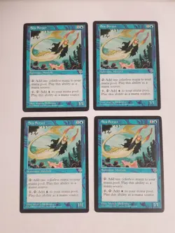 MTG Playset 4x Sea Scryer (Mirage/Blue/C) - BGM - Image 1