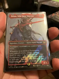 Firion, Wild Rose Warrior (Borderless) (Surge Foil) Final Fantasy Foil - Image 1