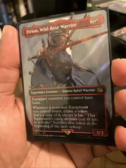 Firion, Wild Rose Warrior (Borderless) (Surge Foil) Final Fantasy Foil - Image 3