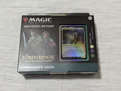 Magic the Gathering Lord of the Rings Food and Fellowship Commander Deck Sealed - Image 1