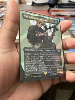 The Wandering Minstrel (Borderless) (Surge Foil) Final Fantasy Foil - Image 3
