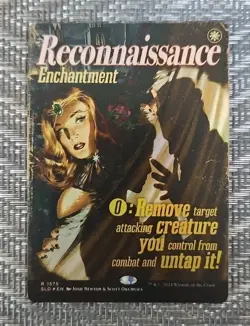 MTG Reconnaissance FOIL 1575 Secret Lair Hard-Boiled Thrillers Rare Full Art - Image 1