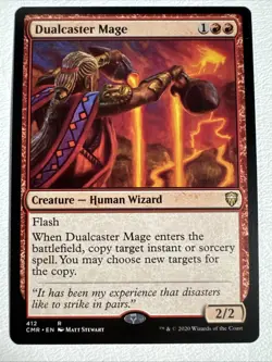 Dualcaster Mage - Regular Rare #412 NM/MINT Commander Legends MTG - Image 1