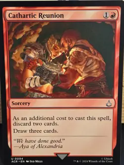 MTG, Cathartic Reunion, U, Universes Beyond: Assassins Creed, ACR, 0094 - Image 1