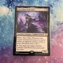 Zul Ashur, Lich Lord (REGULAR) x1 - MTG Foundations FDN #77 - Image 1