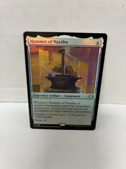 Hammer of Nazahn FOIL Commander Masters NM Magic The Gathering MTG - Image 1