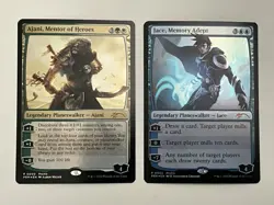 MTG (2) *FOIL* Planeswalkers Ajani Jace PROMO 2024 NM/MT Combined Shipping - Image 1