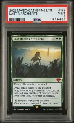 Last March of the Ents Universes Beyond: the Lord of the Rings PSA 9 - Image 1