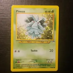 Pineco 77/105 - Neo Destiny - Vintage WOTC POKEMON Card - NM/M - Image 1