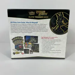 Pokemon Crown Zenith Elite Trainer Box Sword Shield - Factory Sealed - Image 2