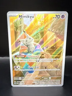 Pokemon Mimikyu 075 Illustration Rare Holo Black Star Promo SVP A - Image 1