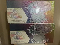 Pokemon Prismatic Evolution Super Premium Collection Box SPC Sealed Lot of 2 - Image 1