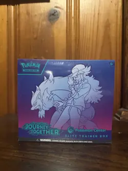 Pokemon TCG Journey Together Pokemon Center Exclusive Etb Sealed - Image 1