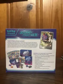 Pokemon TCG Journey Together Pokemon Center Exclusive Etb Sealed - Image 2