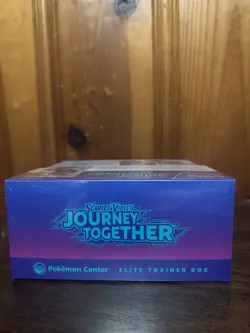 Pokemon TCG Journey Together Pokemon Center Exclusive Etb Sealed - Image 5