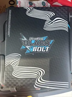 Pokemon Black Bolt Binder * 6 BINDERS ONLY* - Image 2