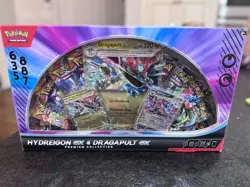Pokemon TCG Hydreigon EX & Dragapult EX Premium Collection Box - New Sealed - Image 1