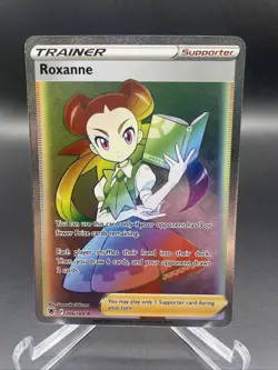 Roxanne Secret Rare 206/189 NM/MT [Astral Radiance:Pokemon] A - Image 1