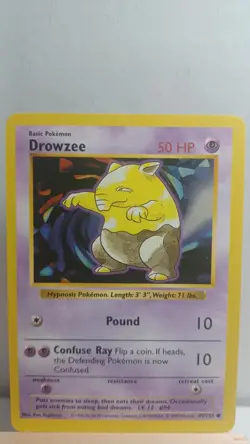 Drowzee [LP] - Pokemon TCG Base Set Shadowless 49/102 [Common] - Image 1
