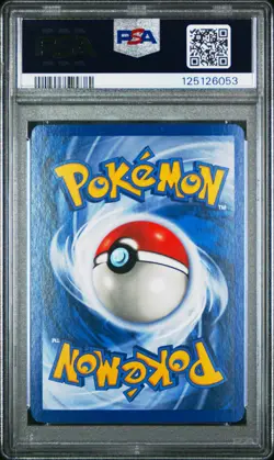 2002 POKEMON EXPEDITION #24 POLIWRATH-HOLO PSA 7 - Image 2