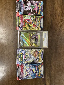 Pokemon Lot #1 Sealed Packs And Graded Card - Image 1