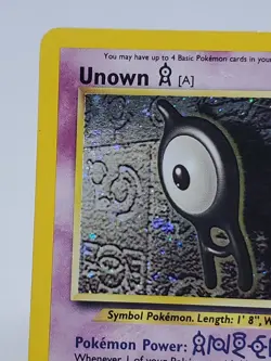 Unown A Neo Discovery Holo Rare Unlimited Pokemon Card 14/75 WOTC - LP - Image 2