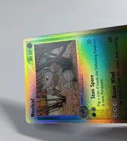 Pokemon Sandstorm Nuzleaf 49/100 Reverse Holo Uncommon 2003 Trading Card - Image 3