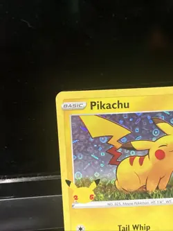 Pikachu SWSH039 Promo RED DOT ERROR Pokemon Card 2020 English - Image 2