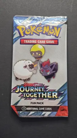 Journey Together Fun Pack (Sealed Pack with 3 Cards) Pokemon 2025 - Image 1