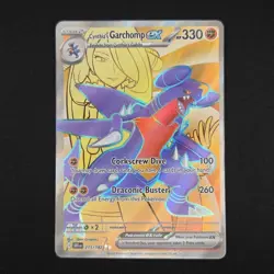 Pokemon TCG Card Cynthia's Garchomp ex 215/182 Destined Rivals Ultra Rare - NM - Image 1