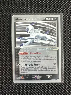 Pokemon Card - 92/108 Absol ex Rare - World Championship 2007 - Tim Roos - MP - Image 1