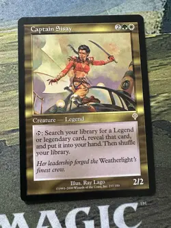 Captain Sisay MTG Invasion Rare Card 237/350 NM Condition Magic The Gathering - Image 1