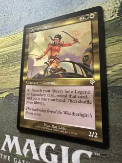 Captain Sisay MTG Invasion Rare Card 237/350 NM Condition Magic The Gathering - Image 2