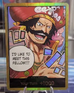One Piece - Don!! Card - Gold Don - English - OP13 - Gol.D.Roger - NM - Image 1
