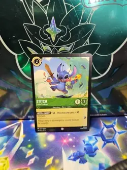 Disney Lorcana: Azurite Sea "STITCH - LITTLE TRICKSTER" #26/204 CCG Card - Image 1
