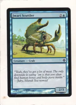 Magic: MTG: Rise of the Eldrazi: Foil: Jwari Scuttler - Image 1
