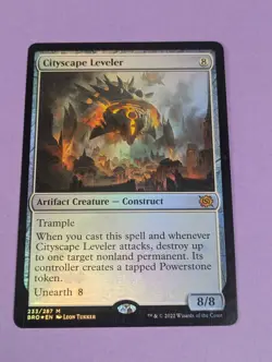 MTG Magic: The Brothers' War: Cityscape Leveler Foil #233/287 Mythic - NM - Image 1
