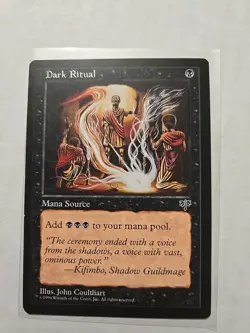 Dark Ritual - Mirage - MP - Common - Mana Source - MTG Magic - Image 1