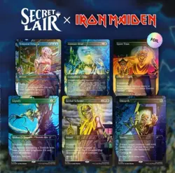 MTG Secret Lair Secret Lair x Iron Maiden: Album Art Foil​ Edition IN HAND - Image 3
