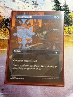 Counterspell Borderless, Commander Masters NM - Image 5