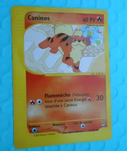 Pokemon carte caninos 51/147 - expedition 2002 - Aquapolis tres bon etat (2002 - Image 2