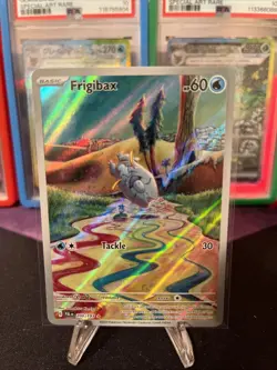 Pokemon TCG Frigibax 208/193 Sv02: Paldea Evolved NM Illustration Rare Card - Image 1