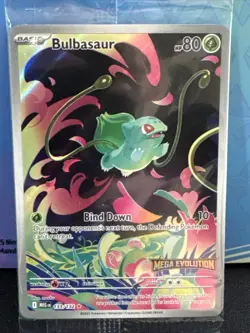 Pokemon BULBASAUR 133/132 - Mega Evolution - ILLUSTRATION RARE - MINT SEALED - Image 1