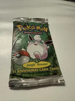 Pokemon Jungle Unlimited 1999 Wigglytuff Artwork Booster Pack Sealed - Image 4
