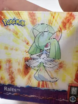 Pokemon Advanced Artbox 3D Ralts Kirlia Gardevoir AF12 Lenticular Rare Artbox - Image 2