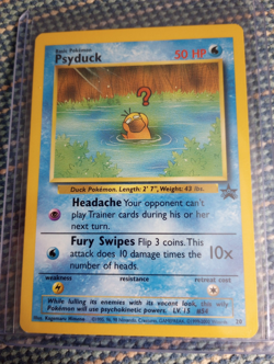 Psyduck WOTC Black Star League Promo #20 1999-2000 Pokemon Vintage - Image 1