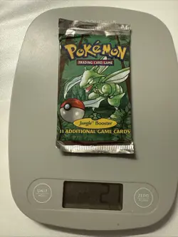 1999 Pokemon Jungle Booster Pack Sealed Scyther WOTC 21 Grams HeavyU LightU - Image 3
