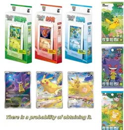 3Boxes Pokemon Chinese First Partner Display Set Charmander＆Bulbasaur＆Squirtle - Image 2
