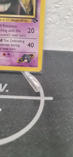 Pokemon Gengar 29/132 Gym Challenge 1st Edition Sabrina's Regular - Image 3